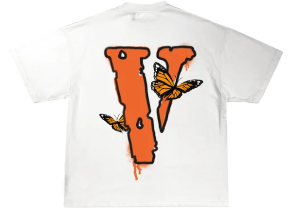 Vlone Juice Wrld x Vlone Butterfly T-Shirt