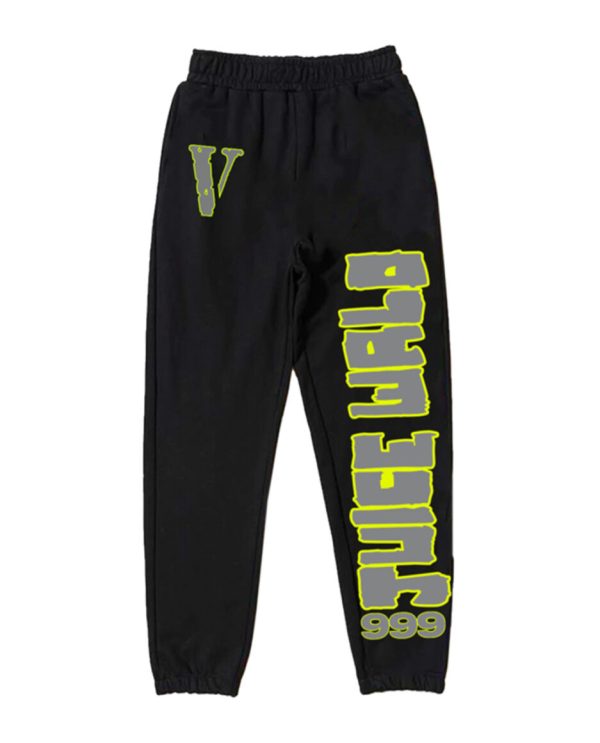 Juice Wrld x Vlone Legend Sweatpants Black